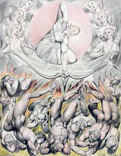 The Casting of the Rebel Angels into Hell - William Blake