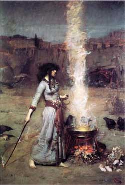 The Magic Circle - John William Waterhouse The Magic Circle - John William Waterhouse