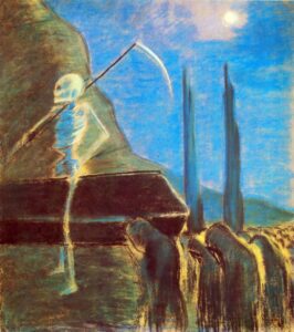 Funeral Symphony (V) - Mikalojus Ciurlionis