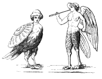 Harpies - Dr. Vollmer's Worterbuch der Mythologie aller Volker (1874) Harpies - Dr. Vollmer's Worterbuch der Mythologie aller Volker (1874)