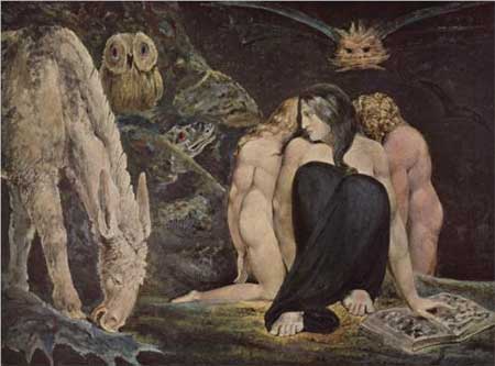 Hecate The Night of Enitharmon`s Joy - William Blake