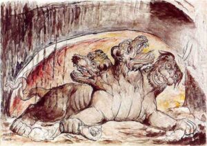 Cerberus - The Inferno - William Blake