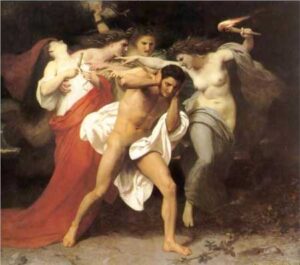 Orestes Pursued by the Furies (1862) - Adolphe-William Bouguereau