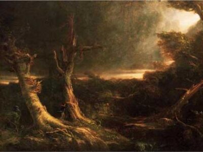 A Tornado in the Wilderness - Thomas Cole