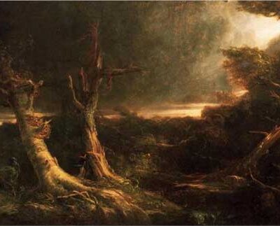 A Tornado in the Wilderness - Thomas Cole