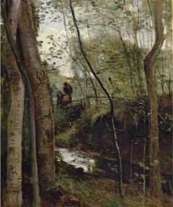 Stream in the Woods - Camille Corot
