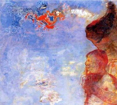 The Fallen Angel - Odilon Redon