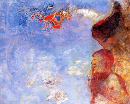 The Fallen Angel - Odilon Redon