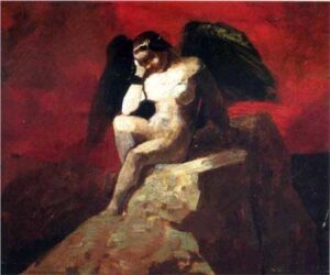 Angel in Chains - Odilon Redon