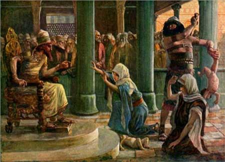 The Wisdom of Solomon - James Tissot