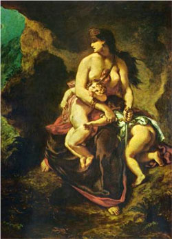 Medea - Eugene Delacroix