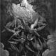 Hell Receiving Fallen Angels - Paradise Lost Illustration - Gustave Dore