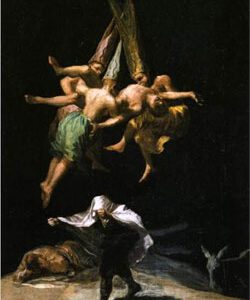 Witches in the Air - Francisco Goya