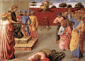 Fall of Simon Magus - Benozzo Gozzoli