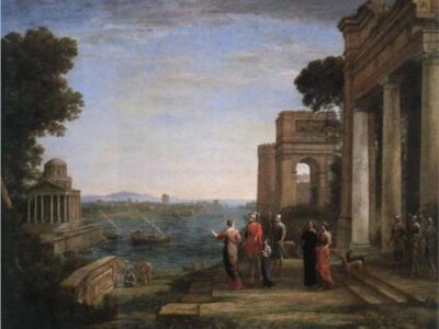Aeneas and Dido in Carthage - Claude Lorrain