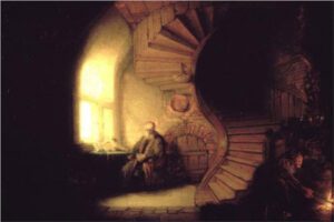 Philosopher in Meditation - Rembrandt
