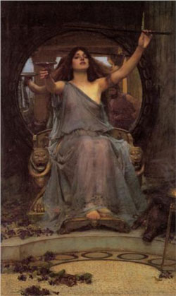 Circe Offering the Cup to Ulysses - John William Waterhouse