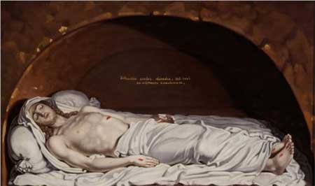 Jesus at the tomb - Vladimir Borovikovsky