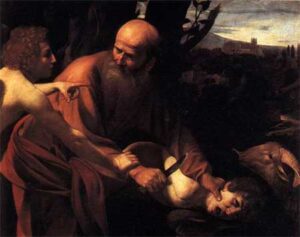 The Sacrifice of Isaac - Michelangelo Merisi da Caravaggio