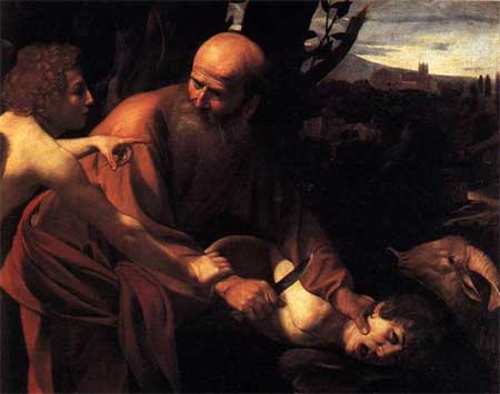 The Sacrifice of Isaac - Michelangelo Merisi da Caravaggio The Sacrifice of Isaac - Michelangelo Merisi da Caravaggio