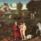 Adam and Eve in the Garden of Eden - Lucas Cranach the Elder
