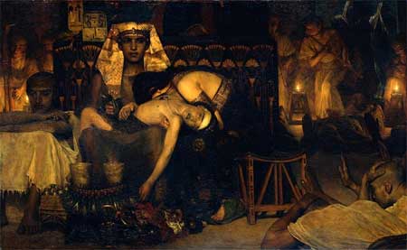 Death of the Pharaoh’s Firstborn Son - Lawrence Alma-Tadema