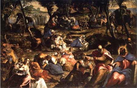 The Jews in the Desert - Tintoretto