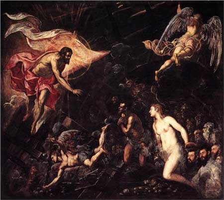 The Descent into Hell - Tintoretto