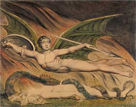Satan Exulting over Eve - William Blake