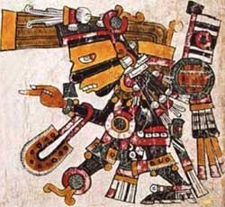 Tezcatlipoca - Codex Borgia