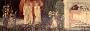 The Vision of the Holy Grail to Sir Galahad, Sir Bors, and Sir Perceval - Edward Burne-Jones