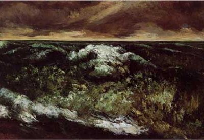 The Angry Sea - Gustave Courbet