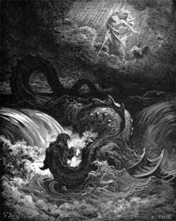 The Destruction of Leviathan - Gustave Dore The Destruction of Leviathan - Gustave Dore