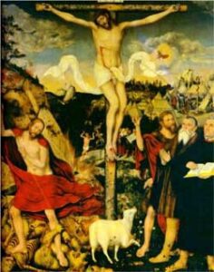 Christ as Savior with Martin Luther - Lucas Cranach the Elder