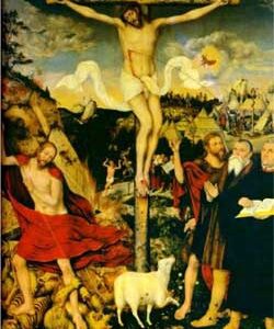 Christ as Savior with Martin Luther - Lucas Cranach the Elder