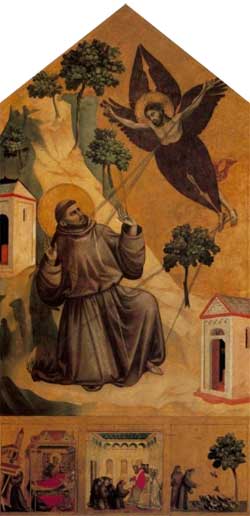 St. Francis Receiving the Stigmata - Giotto