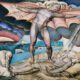 Satan smiting Job with boils - William Blake