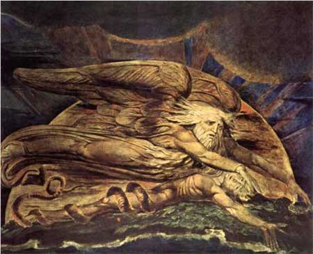 And Elohim created Adam - William Blake