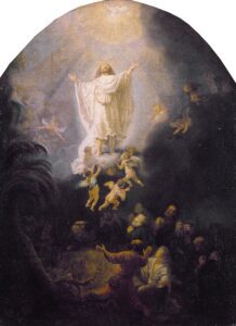 The Ascension by Rembrandt (1636)