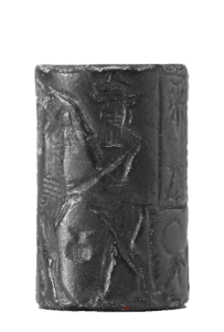 Cylinder seal with Enkidu vanquishing the Bull of Heaven