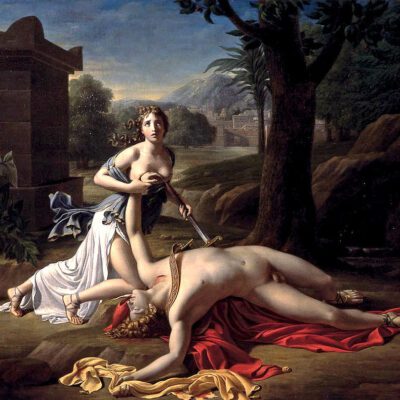 Pyramus and Thisbe by Pierre Gautherot (1799)