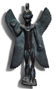 Assyrian bronze statuette of Pazuzu 
via Louvre (CC BY-SA 3.0)