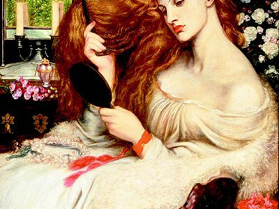 Lady Lilith by Dante Gabriel Rossetti (1866–68; altered 1872–73)